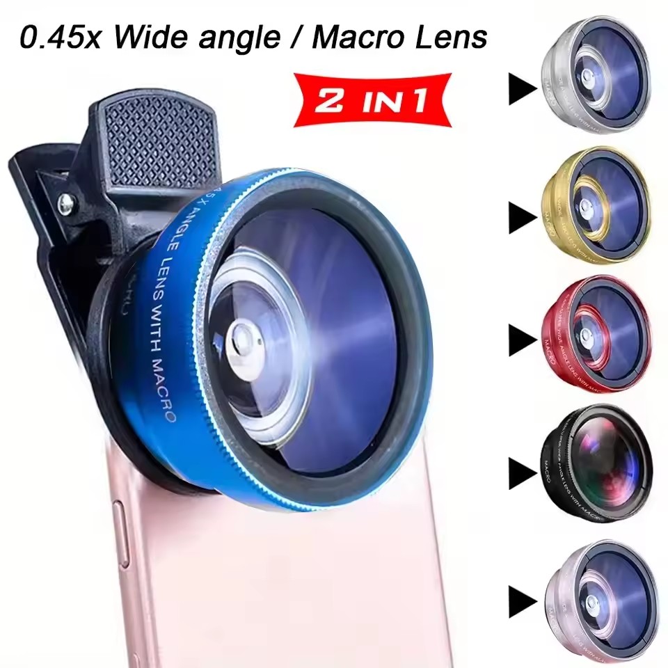 2 In 1 Clip-on Fish Eye Magnif - đánh giá và giá Fishing Camera