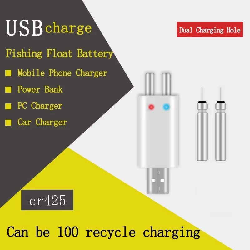 Rechargeable CR425 CR322 Batte - đánh giá và giá Fish Finder Charger