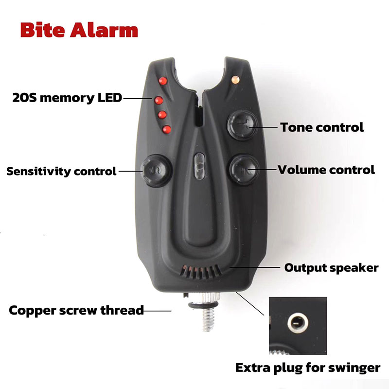 Wireless Carp Fishing 1+4 Alar - đánh giá và giá Bite Indicator