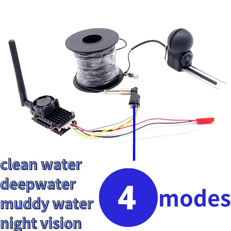 2W image transmission wireless - đánh giá và giá Fishing Camera