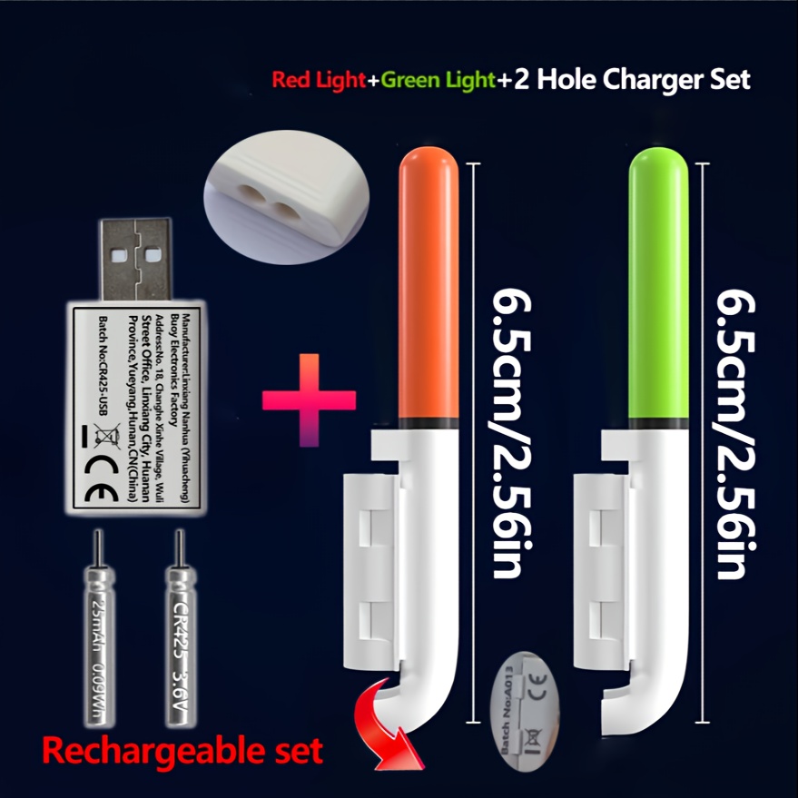Fishing 5-Piece Set (2 Rod Tip - đánh giá và giá Fish Finder Charger
