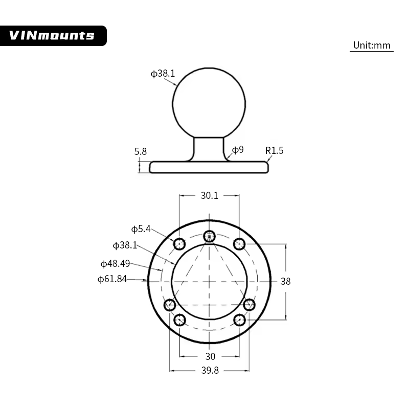 Universal Marine Electronic Fi - đánh giá và giá Fish Finder Mount