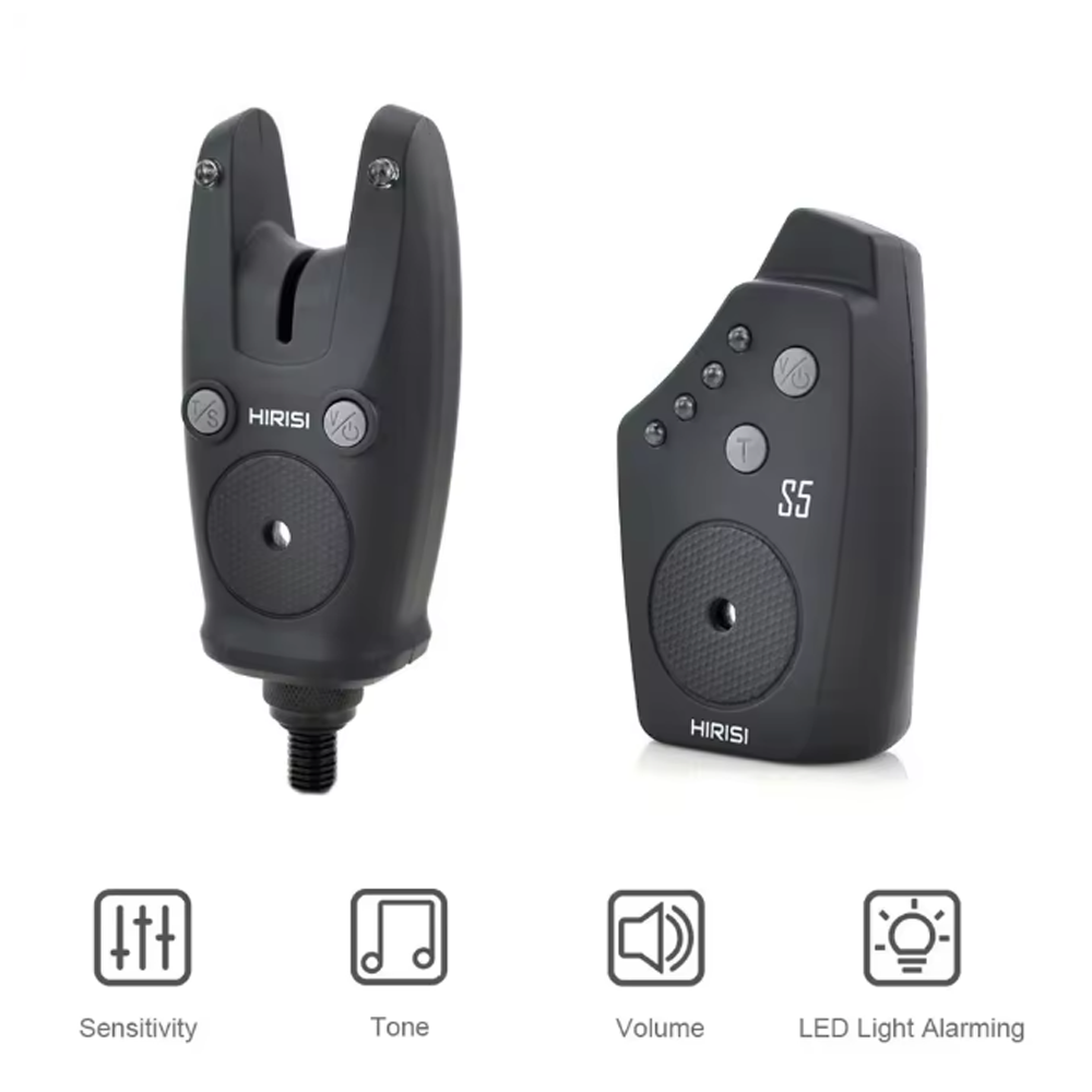 Hirisi S5 Carp Fishing Bite Al - đánh giá và giá Fish Alarm