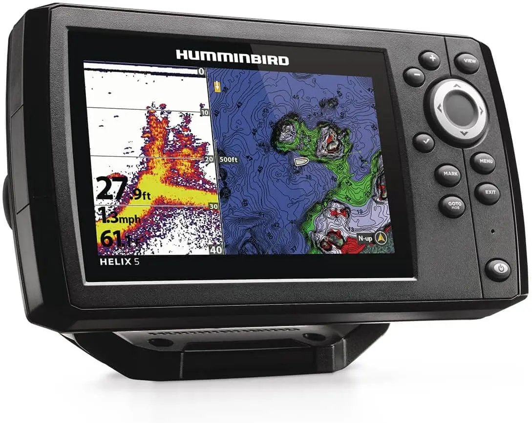 Humminbird 411660-1 Helix 5 Ch - đánh giá và giá Fish Finder Transducer