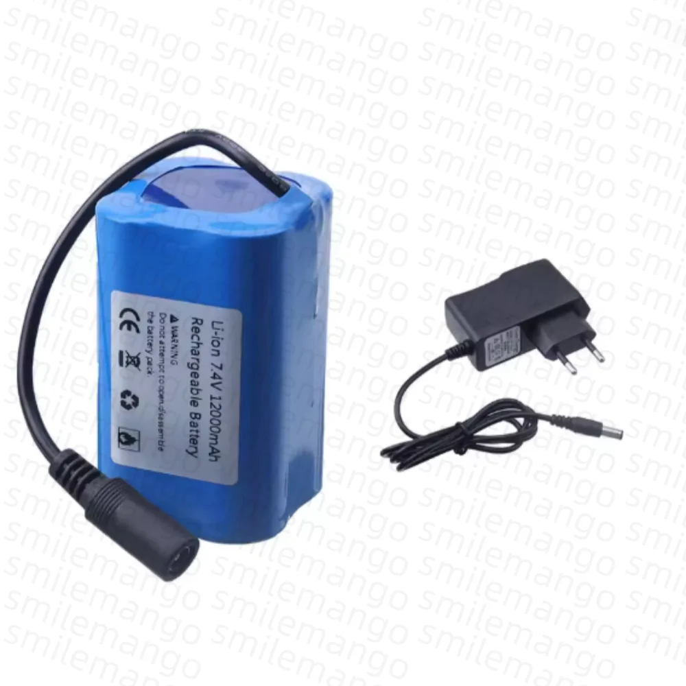 7.4V 12000mAh Battery with USB - đánh giá và giá Fish Finder Charger