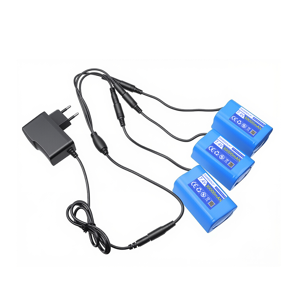 7.4V 30000mAh Battery with USB - đánh giá và giá Fish Finder Charger