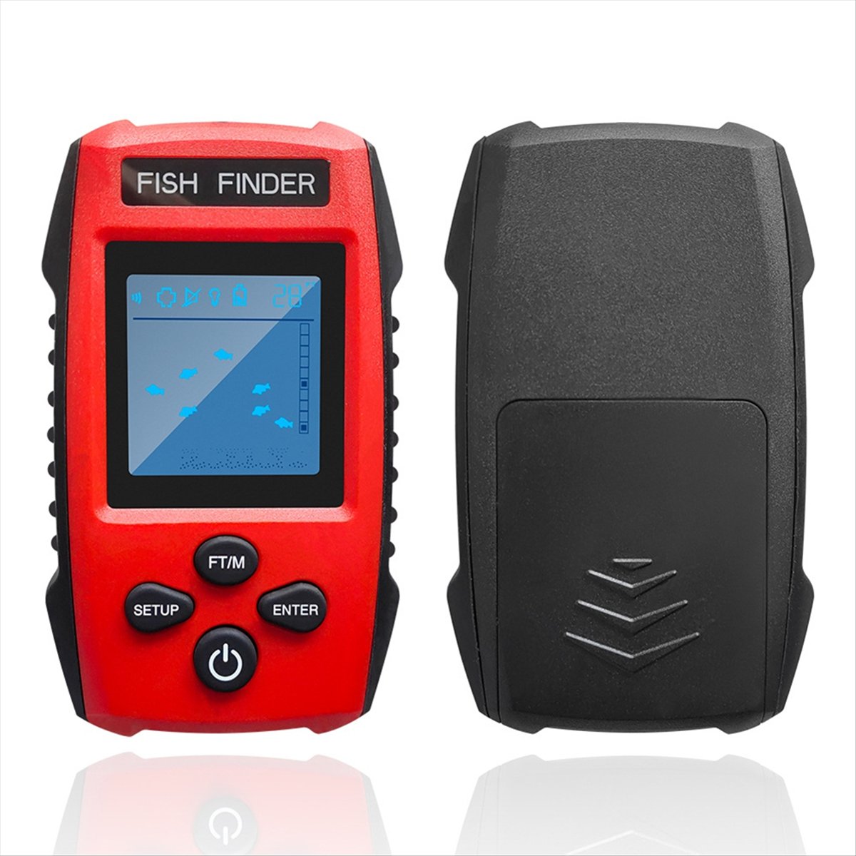 Color LCD Fish Finder Wired So - đánh giá và giá Fishing Depth Finder