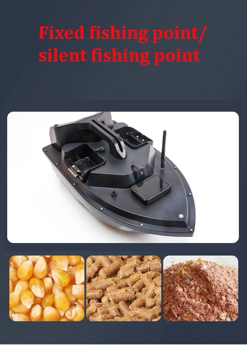 GPS RC Bait Boat 40 fishing sp - đánh giá và giá Fish Finder Gps