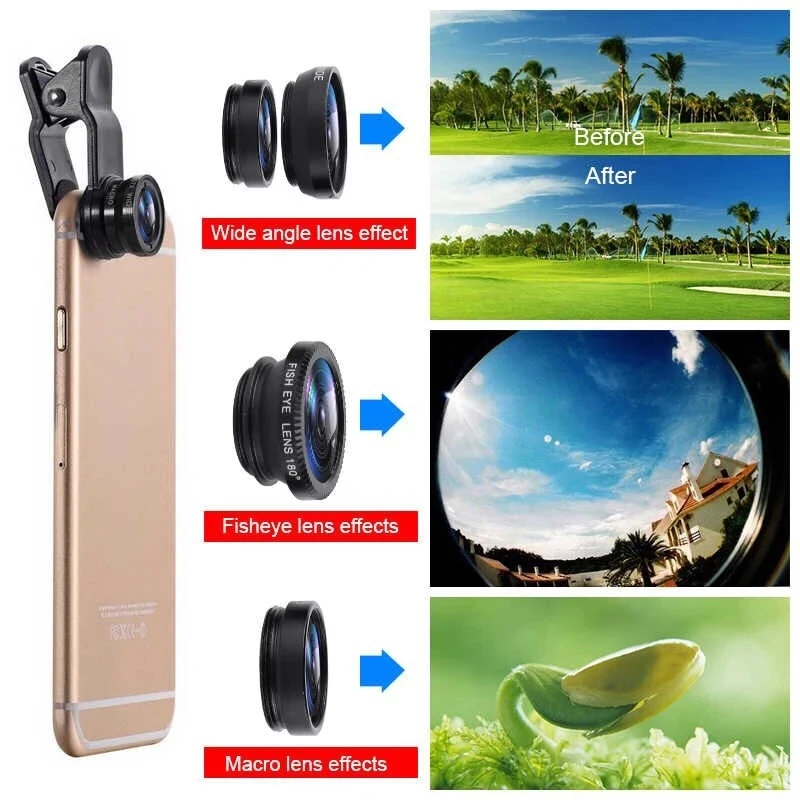3in1 Fisheye Wide Angle Micro  - đánh giá và giá Fishing Camera
