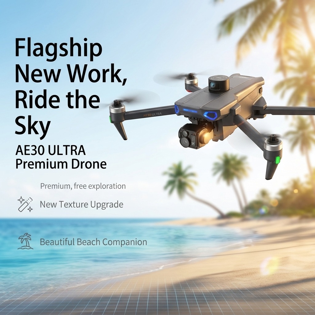 NEW AE30 Ultra GPS Drone 4K Pr - đánh giá và giá Fishing Camera